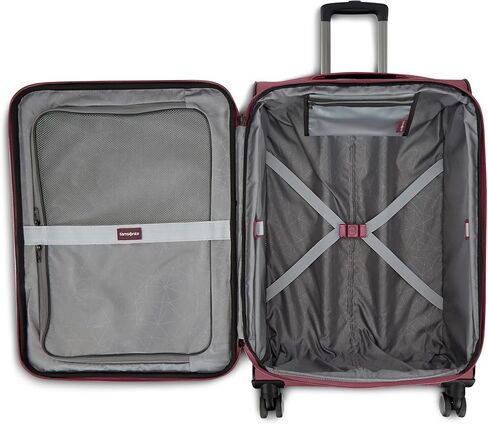 Samsonite Ascella 3.0 Softside Expandable Luggage with Spinner Wheels, 3-Piece Set (20/25/28), Teal/Black in Saudi Arabia