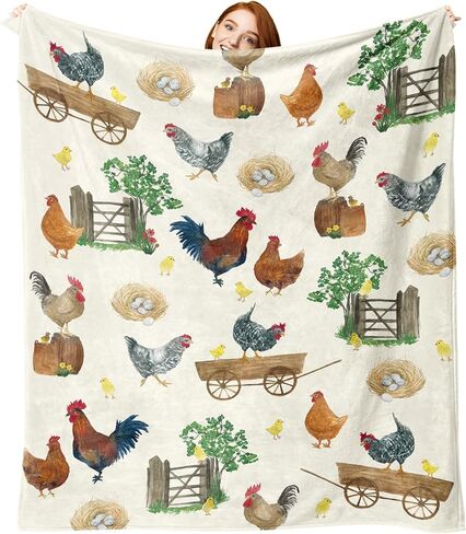 Just a Girl Who Loves Cows Flannel Throw Blanket, Birthday for Cow Lover Kids Teens Women, Farmhouse Soft Blankets for Bedding Sofa 50 x 60 Inches in Saudi Arabia