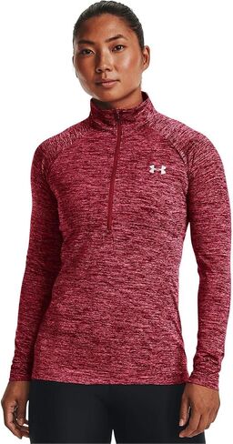 كنزة صوفية نسائية بأكمام طويلة وسحاب من Under Armour Tech Twist ½ in Saudi Arabia