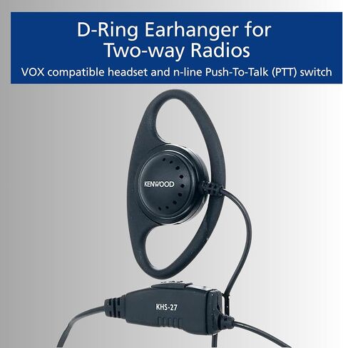 Kenwood KHS-33 Clip Microphone with Earphone (Single Pin) for PTK-23K ProTalk Lite in Saudi Arabia