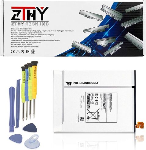 ZTHY HQ-6300SA HQ-6300SD Tablet Battery Replacement for Samsung Galaxy Tab A8 10.5 2021 2022 SM-X200 SM-X205 SM-X200N SM-X205N SM-X205NZAAEUE SM-X200NZAAEUA Series 3.85V 27.1Wh 7040mAh in Kuwait