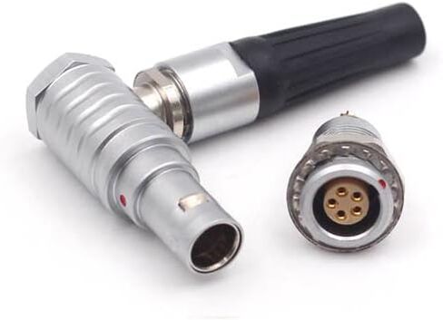 FHG.0B.307.CLAD52 & Egg.0B.307, 7Wire Male Plug Push-Pull Self-Lock Industrial Camera Medical Device Power Signal Connector Plug Socket Set (FHG+Egg.0B+30-, 7 Pin) in Saudi Arabia