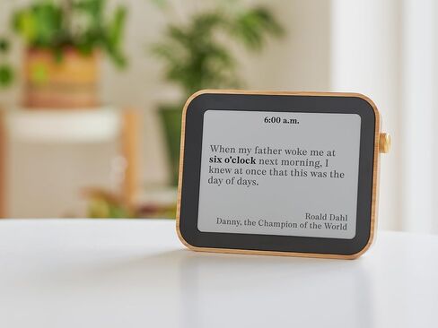 Author Literary Quote Clock – Tells Time Using Book Quotes | Unique Gift for Book Lovers | New Quote Every Minute Clock Vol 1 in Saudi Arabia