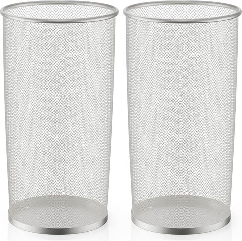 Dunchaty 19.5 "H Mesh Mymbrella Stand - حامل مظلة شبكية التهوية للدخول ، وتخزين سعة إضافية للمظلات ، العصي والمزيد - منظم داخلي بذاته ، 10.4" LX10.4 WX19.5 H in Kuwait