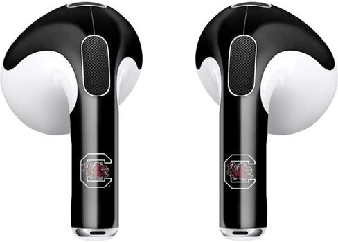 غلاف صوتي من Skinit متوافق مع Apple AirPods (الجيل الثالث، 2021) - تصميم شعار كارولينا الجنوبية مرخص رسميًا in Saudi Arabia