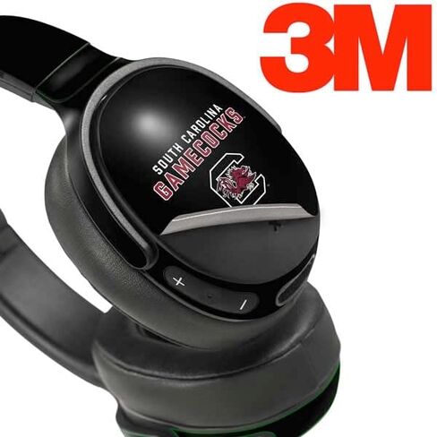 غلاف صوتي من Skinit متوافق مع Skullcandy Venue - تصميم أسود مرخص رسميًا من College South Carolina Gamecocks in Saudi Arabia