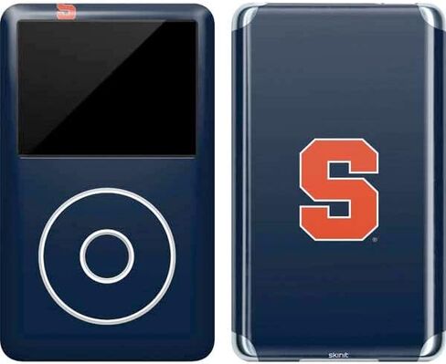 Skinit Decal MP3 Player Skin Compatible with iPod Classic (6th Gen) 80GB - Officially Licensed College Syracuse S Design in Saudi Arabia