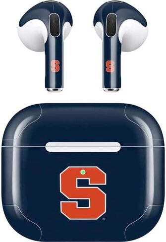 Skinit Decal Audio Skin Compatible with Apple AirPods (3rd Gen, 2021) - Officially Licensed Syracuse S Design in Saudi Arabia