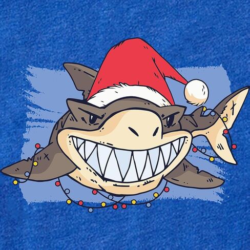 CafePress Christmas Shark Cute Infant Baby Football Bodysuit in Kuwait