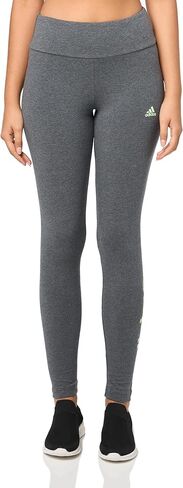 adidas Women's Loungewear Essentials High-Waisted Logo Leggings, Legend Ink/Ice Mint, XX-Small in Saudi Arabia