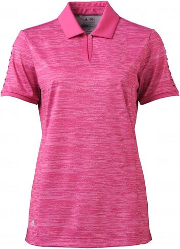 Adidas 2014 Women's Puremotion Textured Pleat Sleeve Polo Shirt in Saudi Arabia