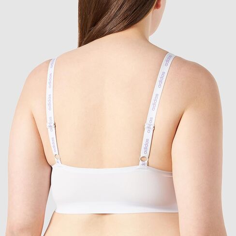 adidas Women's Micro Flex Wireless Seamless Lounge Bra in Saudi Arabia