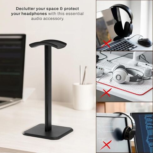 Sony INZONE H9 Gaming Headset, Wireless Noise Canceling Bluetooth Headset with Microphone, 360 Spatial Sound, for PC and PS5 (WH-G900N) Bundle with Turnstile Audio Desktop Headphone Stand (White) in Saudi Arabia