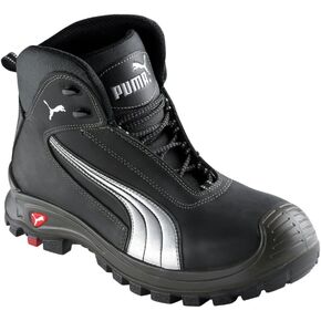 PUMA Safety Mens Cascades Mid S3 Safety Boot Black Size UK 11 EU 46 in Kuwait