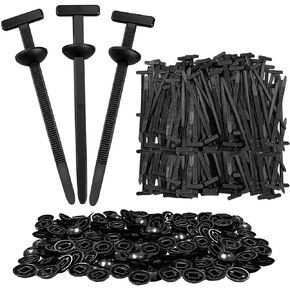 120PCS Nylon Universal Cable Tie Buckle Grip Auto Zip Tie Buckles Bumper Clips Plastic Clips Cable Ties Fixion Tools for Auto Body Parts Trim,Bumper and Fender Retainer Clip in Saudi Arabia