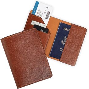 Pegai Passport Holder للسفر | قضية جواز السفر ، محفظة جواز سفر جلدية مصنوعة يدويًا | أساسيات السفر للنساء ، تغطية جواز السفر للرجال ، الأسرة | دبلوماسي (أسود) in Kuwait