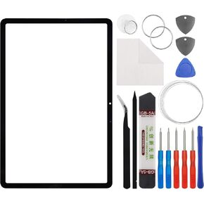 استبدال عدسة الشاشة الخارجية الزجاجية الأمامية متوافقة مع Samsung Galaxy Tab S7 SM-T870 SM-T875 مقاس 11 بوصة مع أدوات (بدون عرض ومحول رقمي يعمل باللمس) in Kuwait