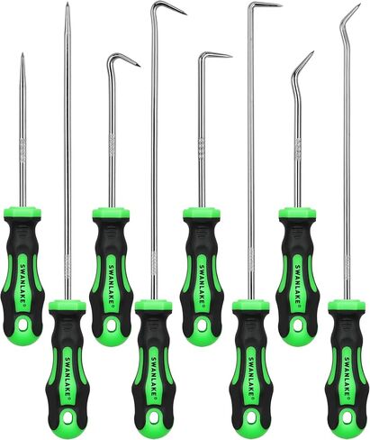 SWANLAKE Pick and Hook Set, Pick Tool Set for Car Auto Oil Seal/O-Ring Seal Gasket Pick Mini Hooks Puller Remover (6PCS) in Saudi Arabia