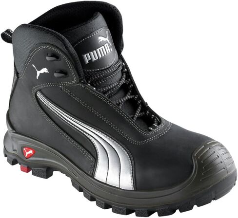PUMA Safety Mens Cascades Mid S3 Safety Boot Black Size UK 11 EU 46 in Saudi Arabia