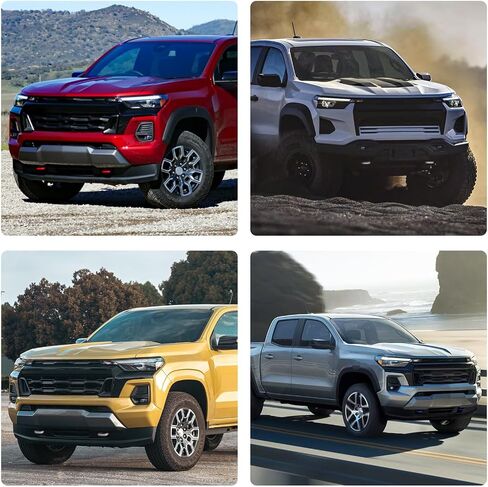 أغلفة السحب لأغطية Chevy Colorado Trailboss 2015-2026/GMC Canyon 2015-2022 (لا تتناسب مع 2023-2026 Colorado Z71 ZR2) متوافق مع Chevy Colorado/GMC Canyon Accessories (Red) in Kuwait