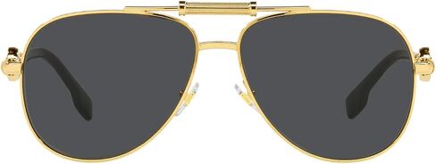 Versace Sunglasses Gold Frame, Dark Grey Lenses, 59MM in Saudi Arabia