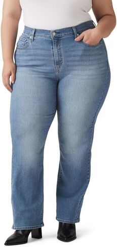 Levi's Women's 724 High Rise Straight Jeans, (New) Medium Indigo Worn in, 29 Regular in Saudi Arabia