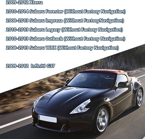 Radio Wiring Harness Connector Compatible with Nissan 2008-2013 Pathfinder Armada Rogue, Subaru 2011-2014 Impreza, Stereo Wire Cable Connector Adaptor with Antenna Adapter Plug in Saudi Arabia