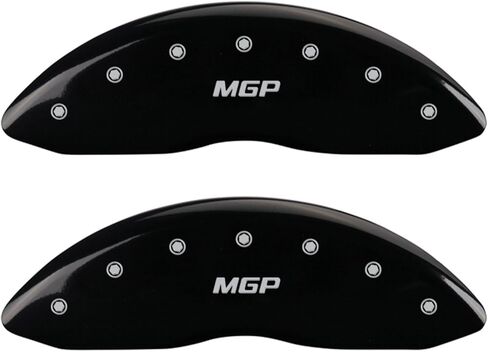 أغطية الفرجار MGP - تغطي الفرجار الفرامل 2007-2020 مجموعة كاديلاك إسكاليد الأمامية والخلفية - شعار Escalade - أحمر in Saudi Arabia