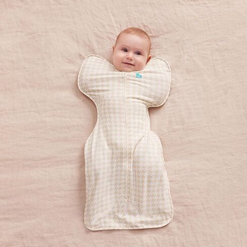 Love to Dream Swaddle UP, Stripe Pink, 1.0 TOG, Baby Sleep Sack, Self-Soothing Swaddles for Newborns, Improves Sleep, Snug Fit Helps Calm Startle Reflex, Newborn Essentials for Baby, 8-13lbs in Saudi Arabia