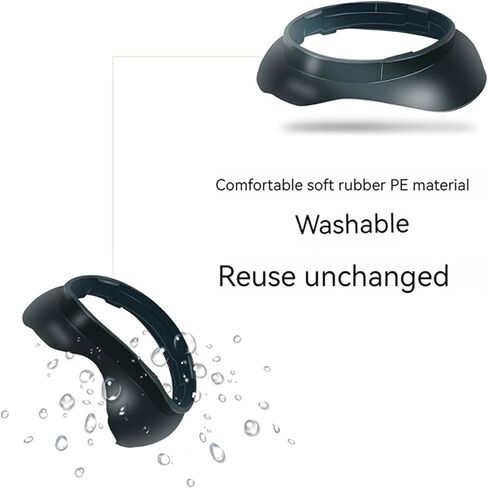 Lens Glasses Spacer Protector Frame Shell Compatible with Meta Quest 3 Accessories Glasses Lens Insert Anti-Scratch Ring Glasses Bumper Protect Myopia Glasses from Scratching in Saudi Arabia