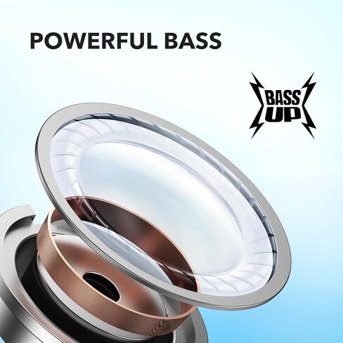 Soundcore by Anker P20i True Wireless Earbuds, 10mm Drivers with Big Bass, Bluetooth 5.3, 30H Long Playtime, Water-Resistant, 2 Mics for AI Clear Calls, 22 Preset EQs, Customization via App in Saudi Arabia