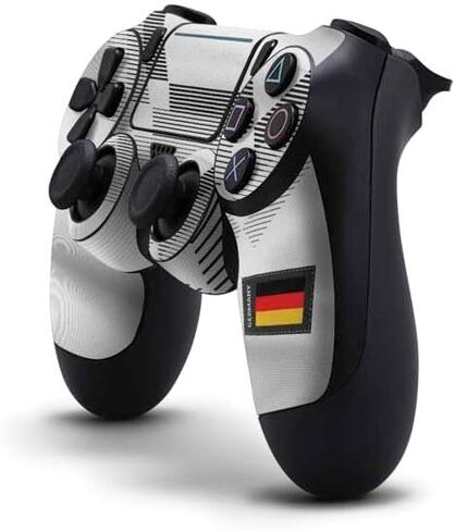 Skinit Decal Gaming Skin Compatible with PS4 Pro/Slim Controller - Germany Soccer Flag Design in Saudi Arabia