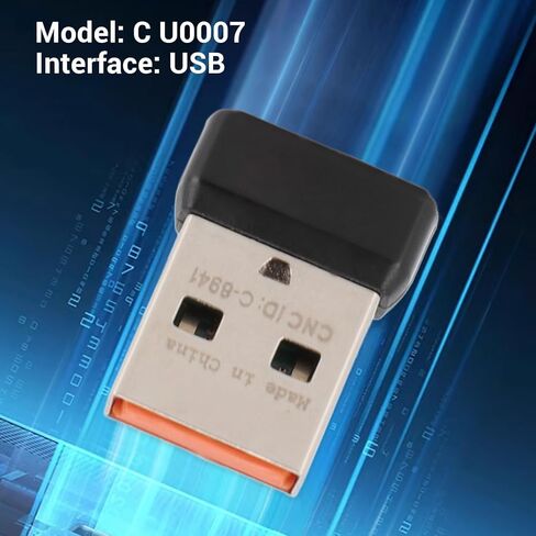 CU0007 USB Unifying Receiver for Mouse Keyboard, 2.4GHz USB Receiver Adapter Compatible with Unifying Devices Mouse M505 M905 Keyboard K340 K350 in Saudi Arabia