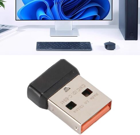 CU0007 USB Unifying Receiver for Mouse Keyboard, 2.4GHz USB Receiver Adapter Compatible with Unifying Devices Mouse M505 M905 Keyboard K340 K350 in Saudi Arabia