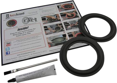 Advent 5.25 Inch Foam Speaker Repair Kit FSK-5.25 (Pair) in Saudi Arabia