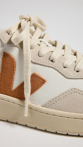 Veja Women's V-90 Sneakers, Extra White Pierre, 5 Medium US in Saudi Arabia
