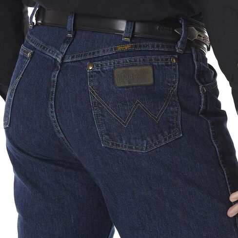 Wrangler Men's George Strait Cowboy Cut Original Fit Jean, Greyed Denim, 35W x 30L in Saudi Arabia
