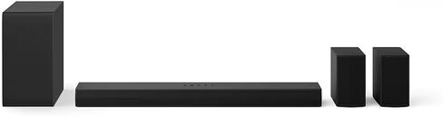 LG Soundbar للتلفزيون 5.1 قناة مع صوت Dolby ومكبرات الصوت الخلفية S55TR (متجدد) in Kuwait