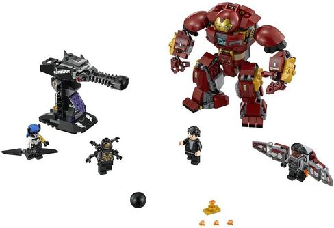 LEGO Marvel Super Heroes Avengers: Infinity War The Hulkbuster Smash-Up 76104 Building Kit features Proxima Midnight, Outrider, and Bruce Banner figures (375 Pieces) (Discontinued by Manufacturer) in Saudi Arabia