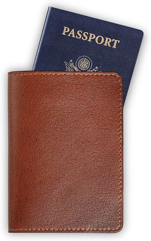Pegai Passport Holder للسفر | قضية جواز السفر ، محفظة جواز سفر جلدية مصنوعة يدويًا | أساسيات السفر للنساء ، تغطية جواز السفر للرجال ، الأسرة | دبلوماسي (أسود) in Kuwait