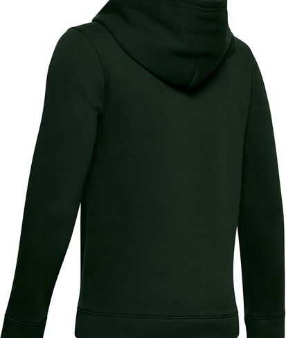 Under Armour Youth Hustle Fleece Hoody Black | White Youth Small in Saudi Arabia