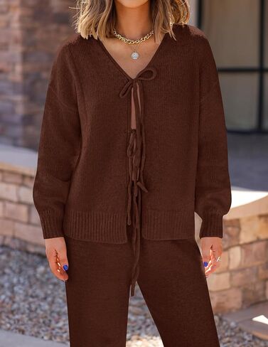 Zesica للسيدات المكون من قطعة 2 قطعة صالة Pajama مجموعات 2025 خريف الأكمام طويلة الأكمام سراويل الساق على نطاق واسع مطابقة ملابس الشتاء in Saudi Arabia