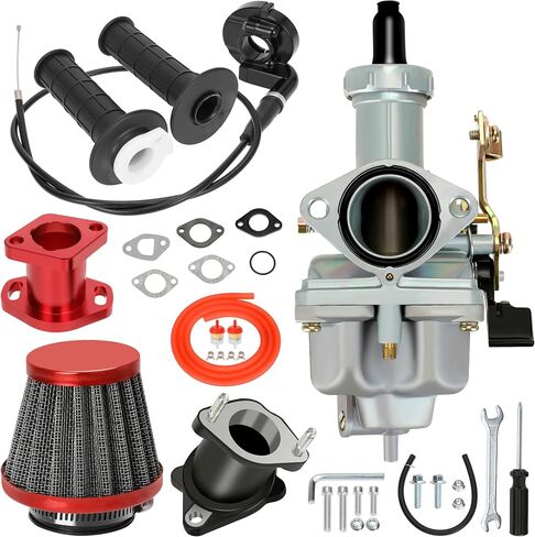 PZ27 Carburetor Kit Throttle Cable Assembly متوافق مع المفترس 212 192CC COLEMAN KT196 CT200U TAOTAO COLLSTER CG 125CC 150CC 250CC ENTREC in Saudi Arabia