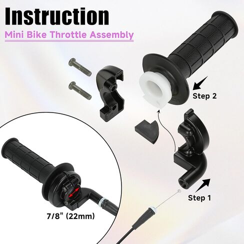 PZ27 Carburetor Kit Throttle Cable Assembly متوافق مع المفترس 212 192CC COLEMAN KT196 CT200U TAOTAO COLLSTER CG 125CC 150CC 250CC ENTREC in Saudi Arabia