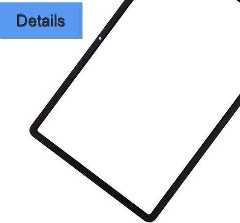 استبدال عدسة الشاشة الخارجية الزجاجية الأمامية متوافقة مع Samsung Galaxy Tab S7 SM-T870 SM-T875 مقاس 11 بوصة مع أدوات (بدون عرض ومحول رقمي يعمل باللمس) in Kuwait