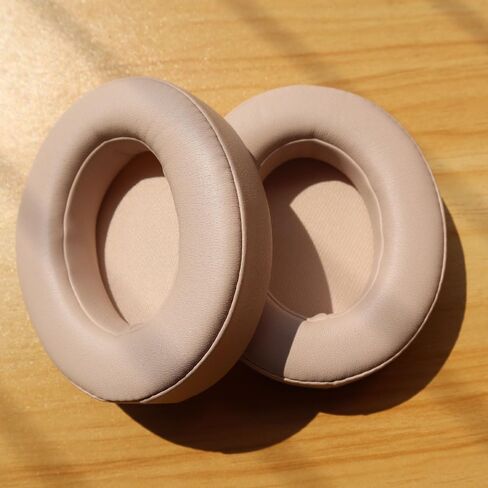 Beats Studio 3 Ear Pads, BUTIAO Replacement Protein Leather Earpads Memory Foam Ear Cushion Cups Repair Parts for Beats Studio 3 Studio 2 Wireless Wired Headphones by Dr.Dre - Champagne in Kuwait