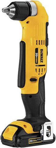 مجموعة أدوات الحفر/المفك اللاسلكي ذات الزاوية اليمنى بحد أقصى 20 فولت من ديوالت (DCD740C1) in Kuwait