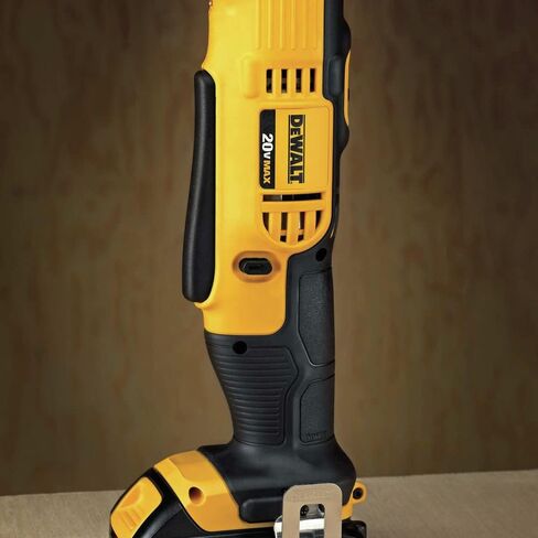 مجموعة أدوات الحفر/المفك اللاسلكي ذات الزاوية اليمنى بحد أقصى 20 فولت من ديوالت (DCD740C1) in Kuwait