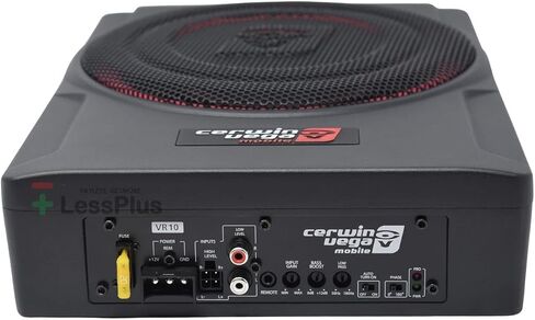Cerwin Vega VPSTX12 12" 600W Built- in Amplifier Powered Spare Tire Subwoofer Compact in Kuwait