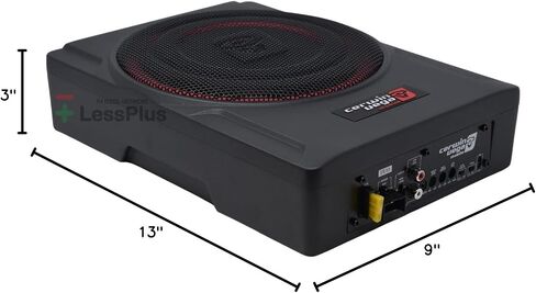 Cerwin Vega VPSTX12 12" 600W Built- in Amplifier Powered Spare Tire Subwoofer Compact in Kuwait